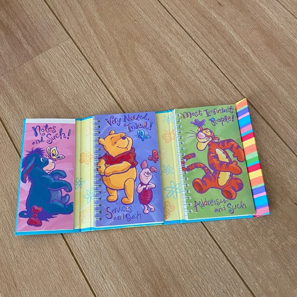 Y2K Pooh planner organizer
